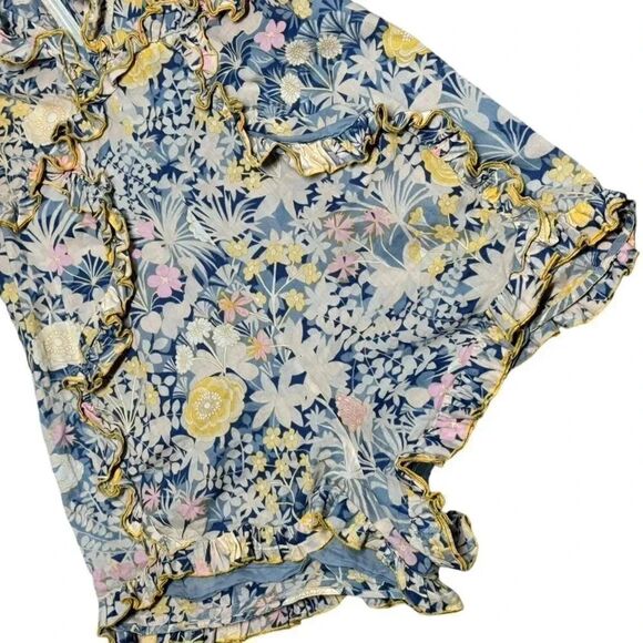 Alice McCall women’s Choose Me floral ruffled romper with pockets size 8 - Picture 7 of 9